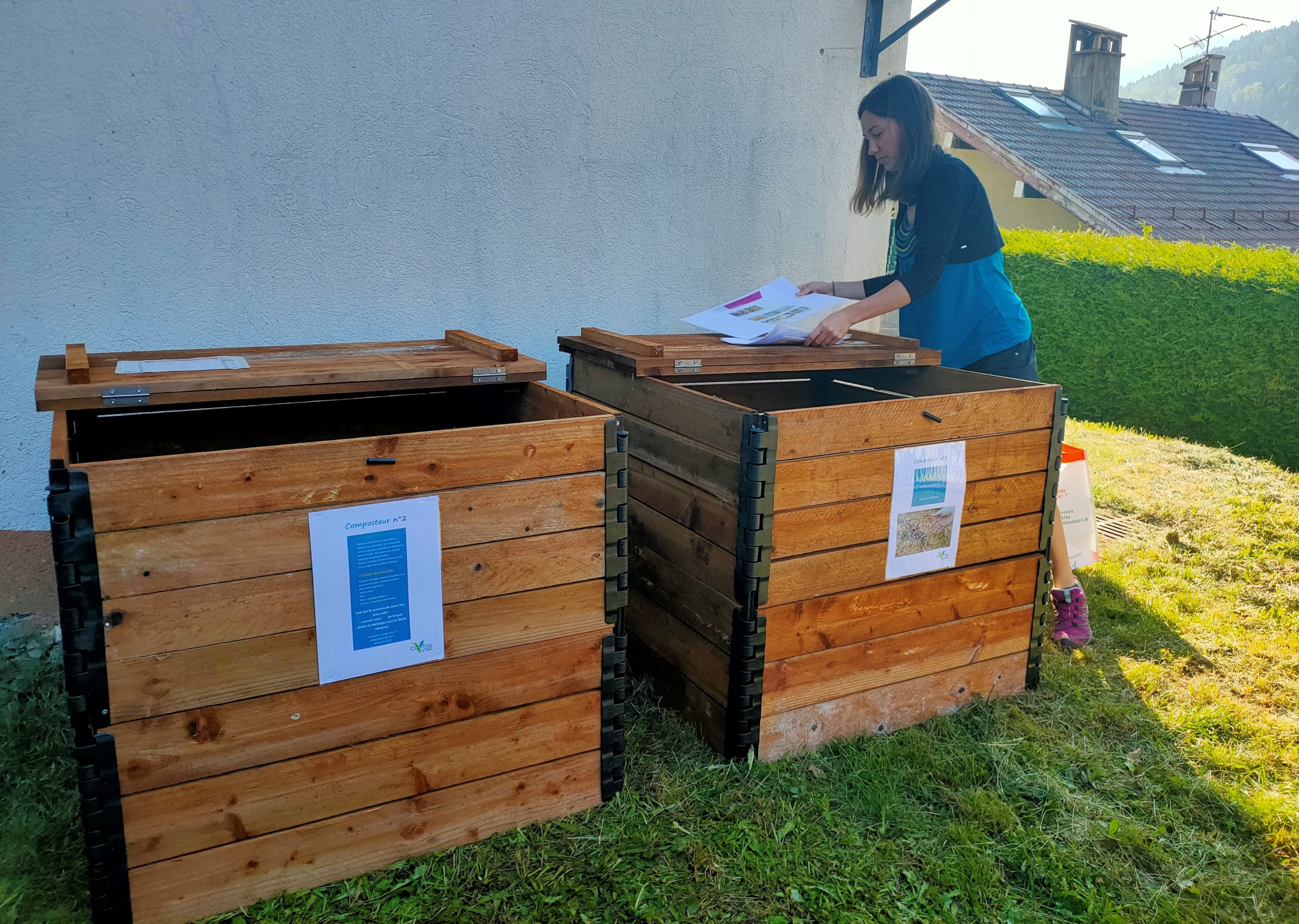 Le site de compostage communal est installé - Mairie Le Grand-Bornand